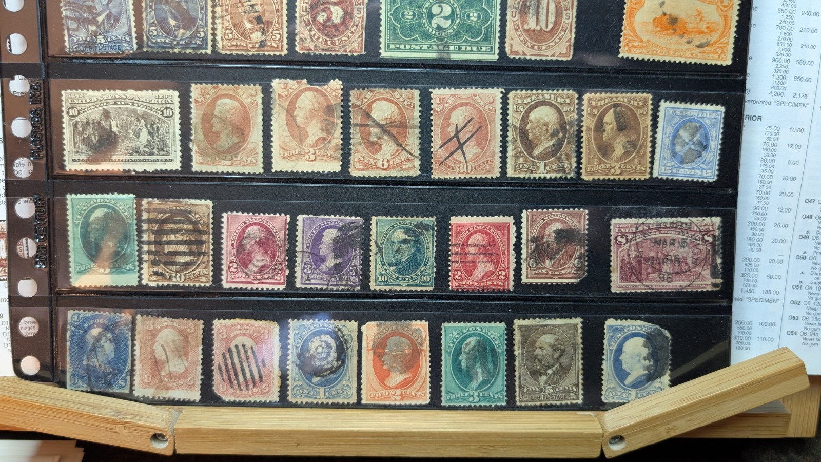 USA #63 -C6 Mix. Mnh , MH U. Cat $676.