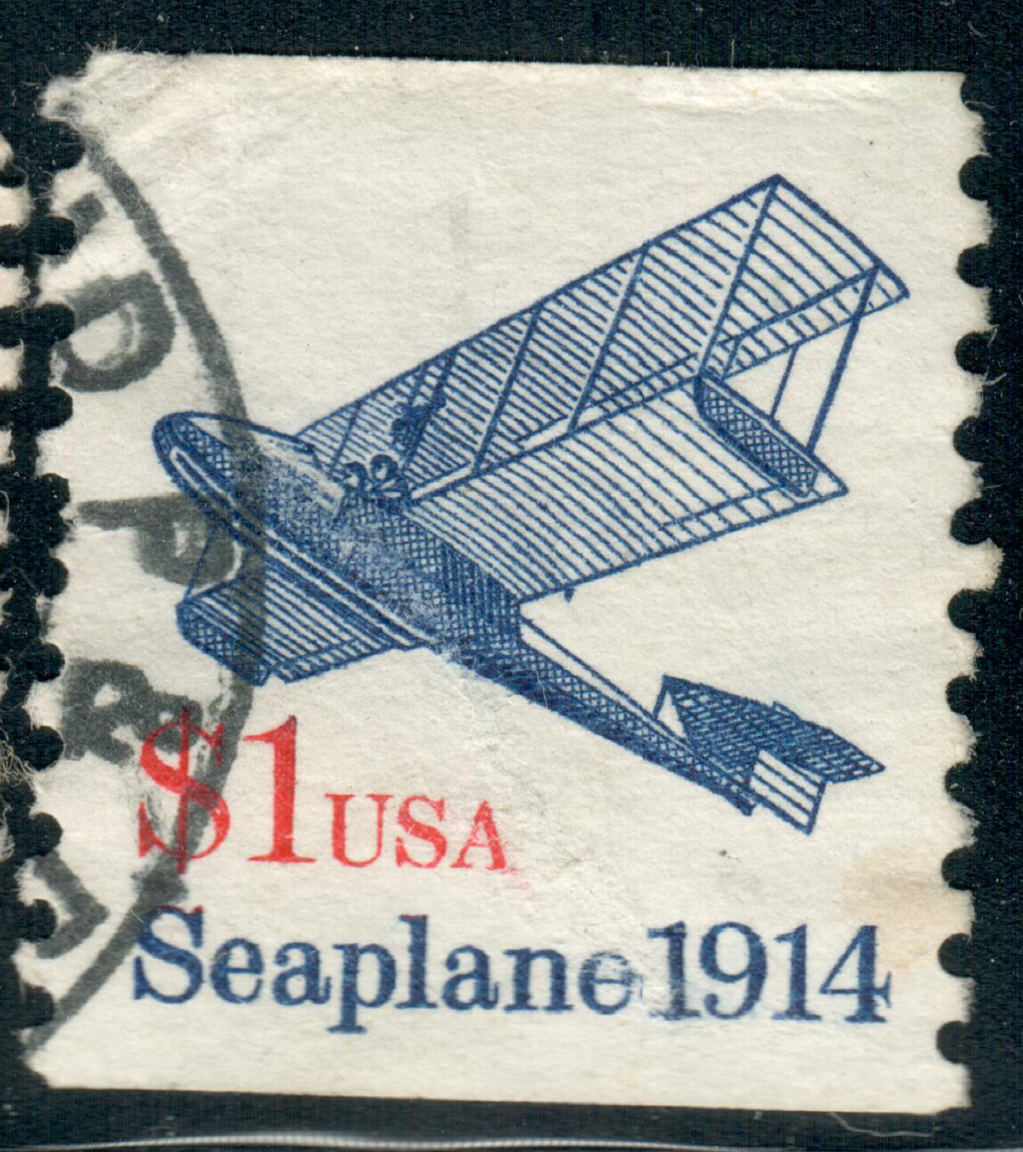 USA – 1968 – Transportation Issue – Seaplane 1914 – 1$ – #3870
