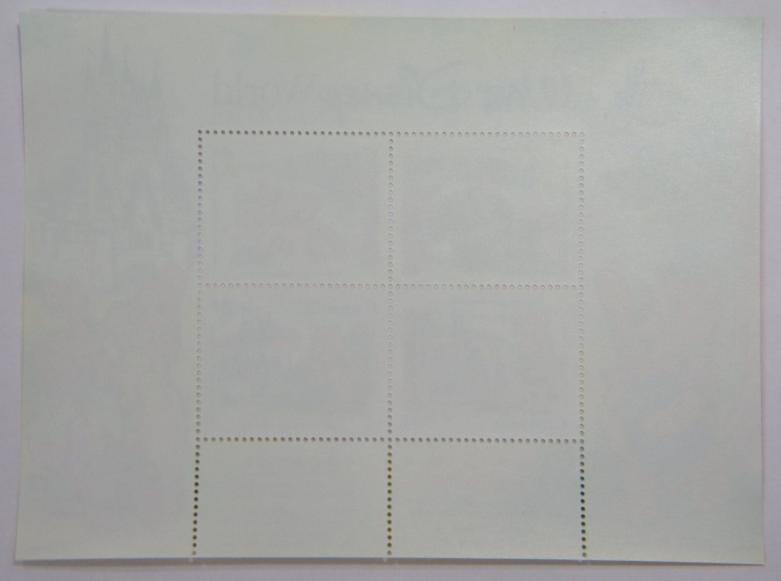 WALT DISNEY WORLD WINNIE THE POOH CANADA STAMP SHEET BLOCK OF 4 LIMITED EDITION⭐