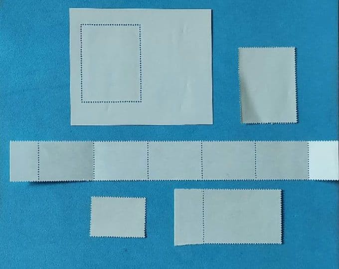 No.262 Korean Stamp Unused Loose 8 sheets Miniature sheet 3 types Bulk sale