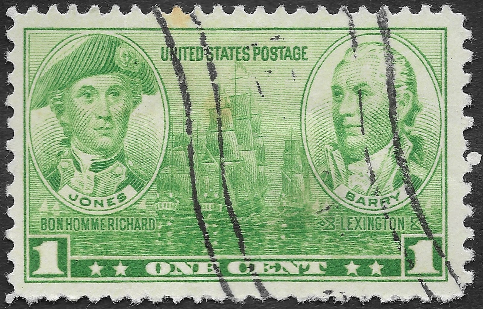USA – 1936 -1937 Navy Issue – 1 Cent (KBX)