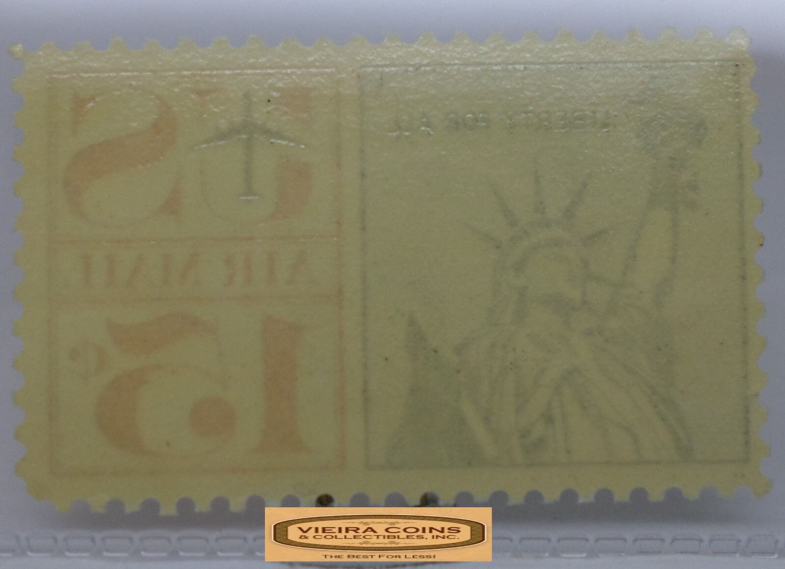 USA Postage Air Mail Liberty For All 15 Cents Stamp – #S41972NQ