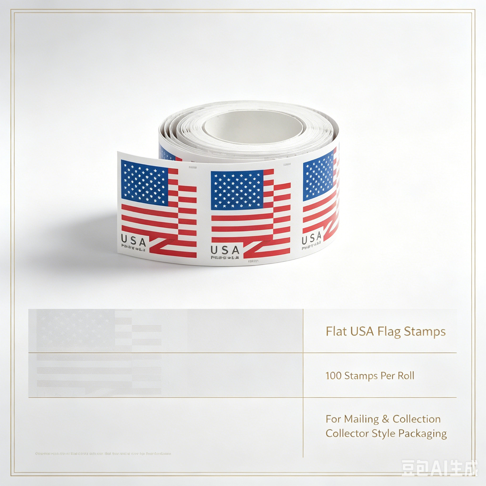 2018 US American Flag Stamps 20 Rolls of 2000 Pcs MNH Brand New Self-Adhesive