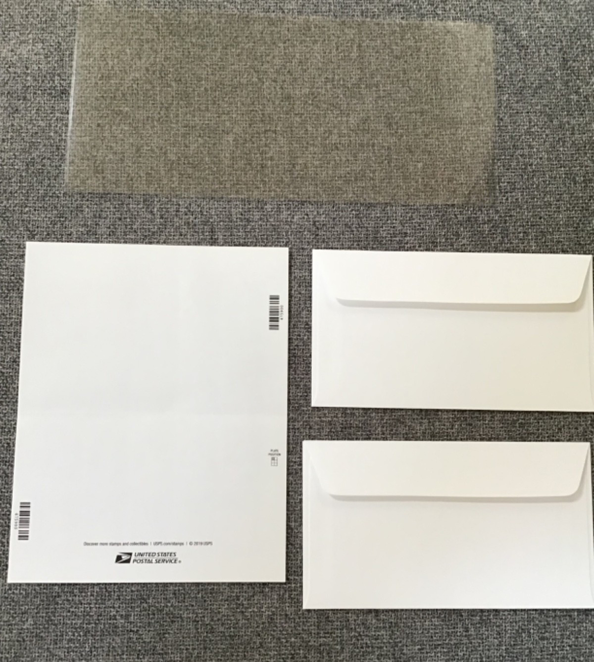 US SCOTT 5455 SHEET OF 20 ARNOLD PALMER FOREVER STAMPS WITH 2 STAMPED ENVELOPES