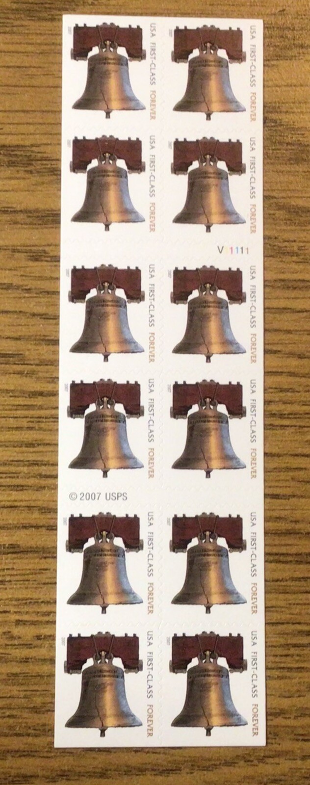 2007 Liberty Bell, Booklet Stamp