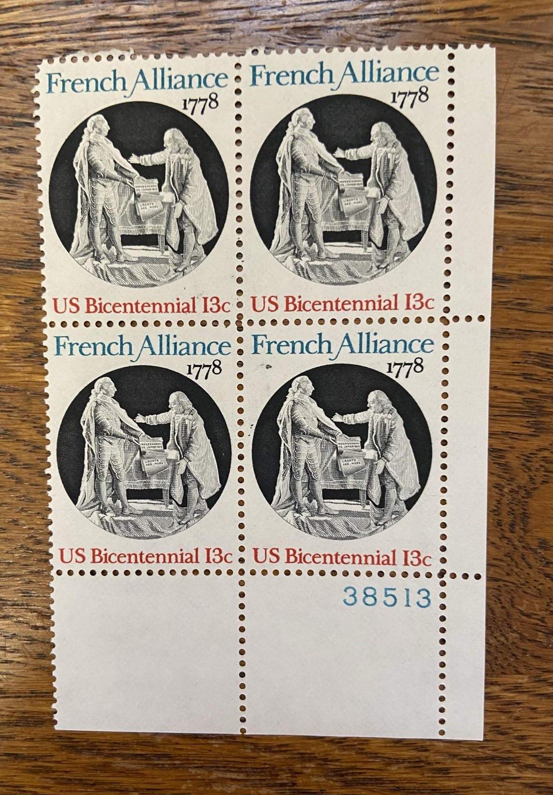 US POSTAGE STAMPS “WASHIGTON&BICENTENNIAL” LOT/7 FULL SHEET & PLATE BLOCKS-MNH