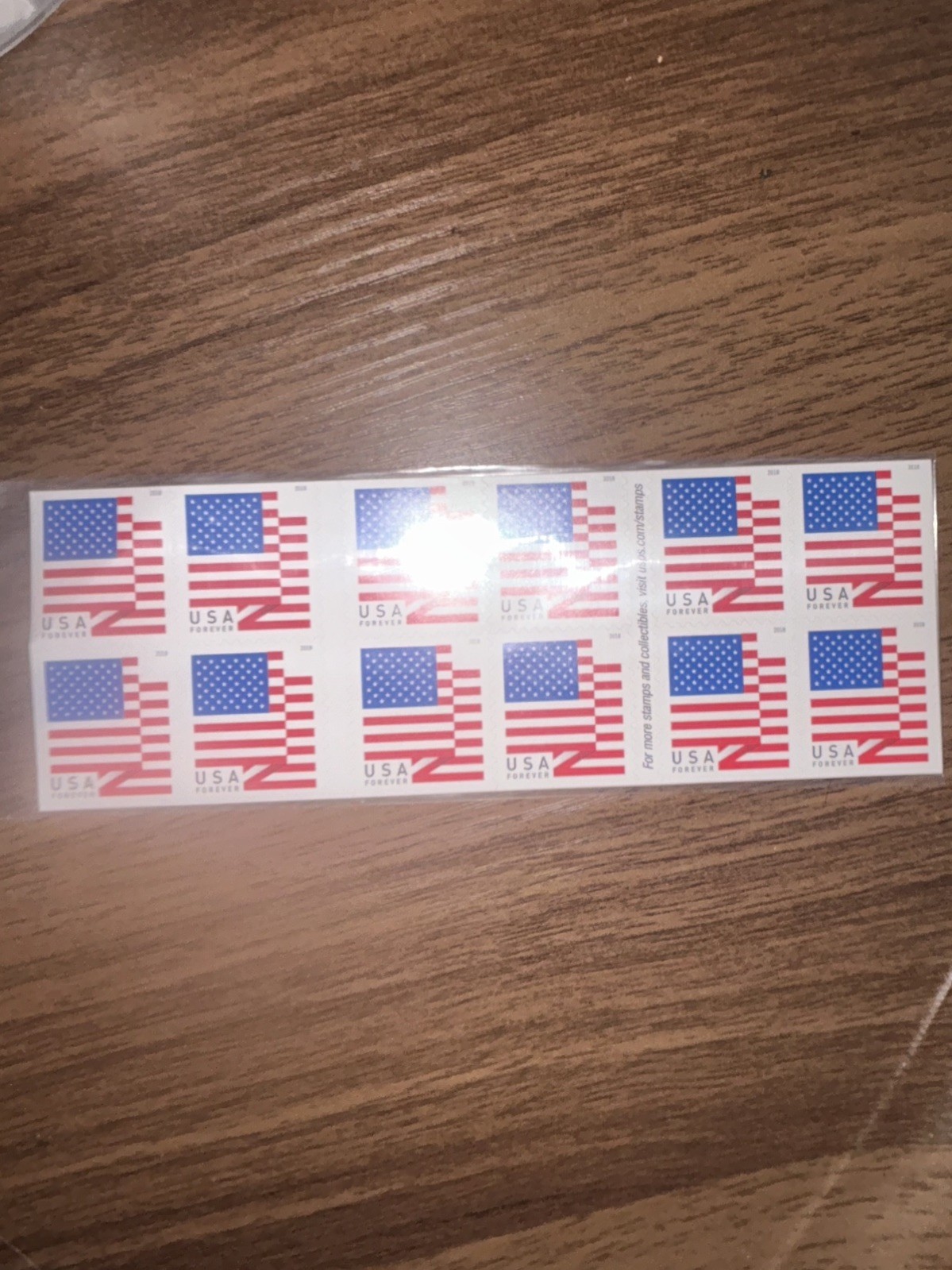 Authentic USPS First-Class USA Forever Stamps – Self Adhesive 20ct book