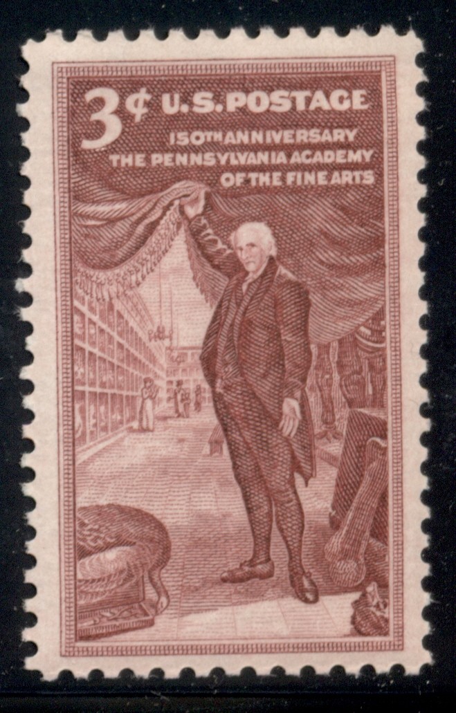 #1064 3¢ PA. FINE ARTS ACADEMY LOT OF 400 MINT STAMPS, SPICE UP YOUR MAILINGS!