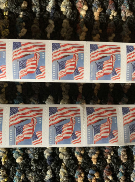 10 US Flag Stamps for $6.75 – 2022 Edition, Free Shipping, Limited Time!