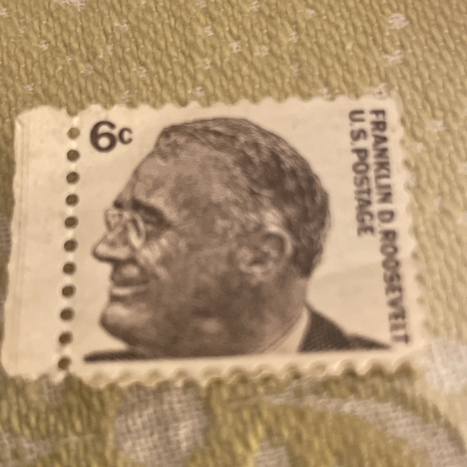 Franklin Roosevelt 6 Cent Stamp US Postage