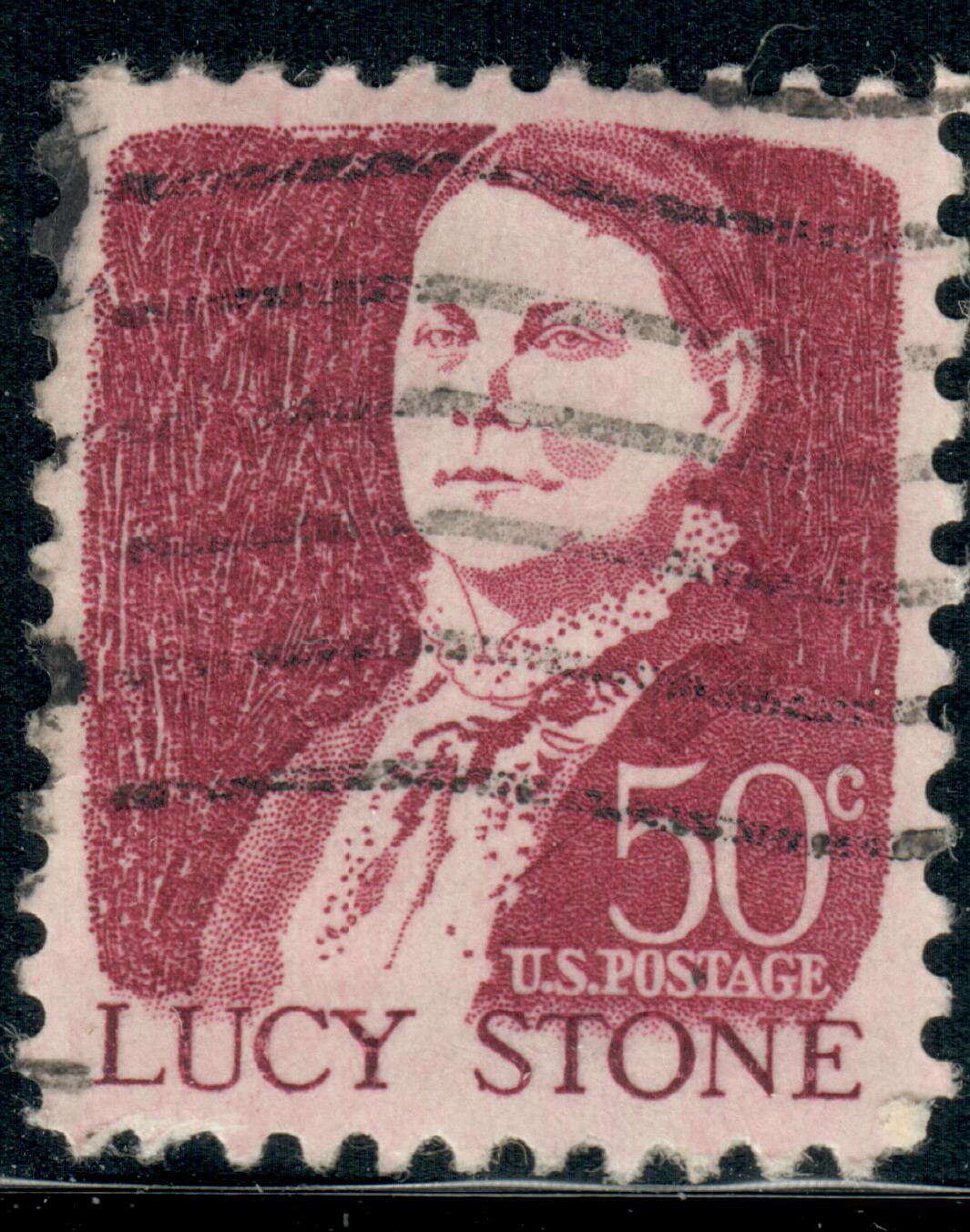 USA – 1968 – Prominent Americans – Lucy Stone – 50¢ – #3852