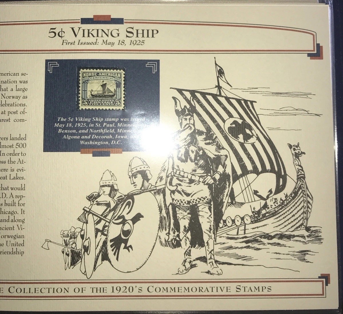 1920’s Commemorative Stamps