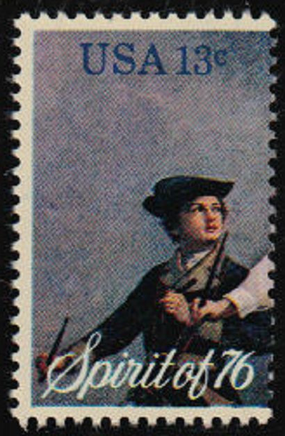 Scott #1629…13 Cent…Spirit of ’76…5 Stamps