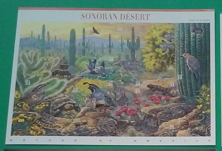 Complete Set of 12 NATURE OF AMERICA Sheets US Postage Stamps USA Sc 3293 – 4474