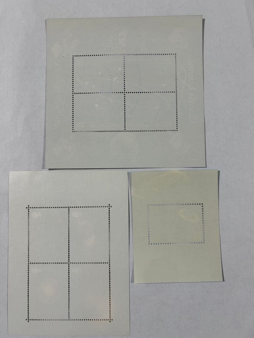 (Unused) Overseas Space Stamp Miniature Sheet (Vintage) ②