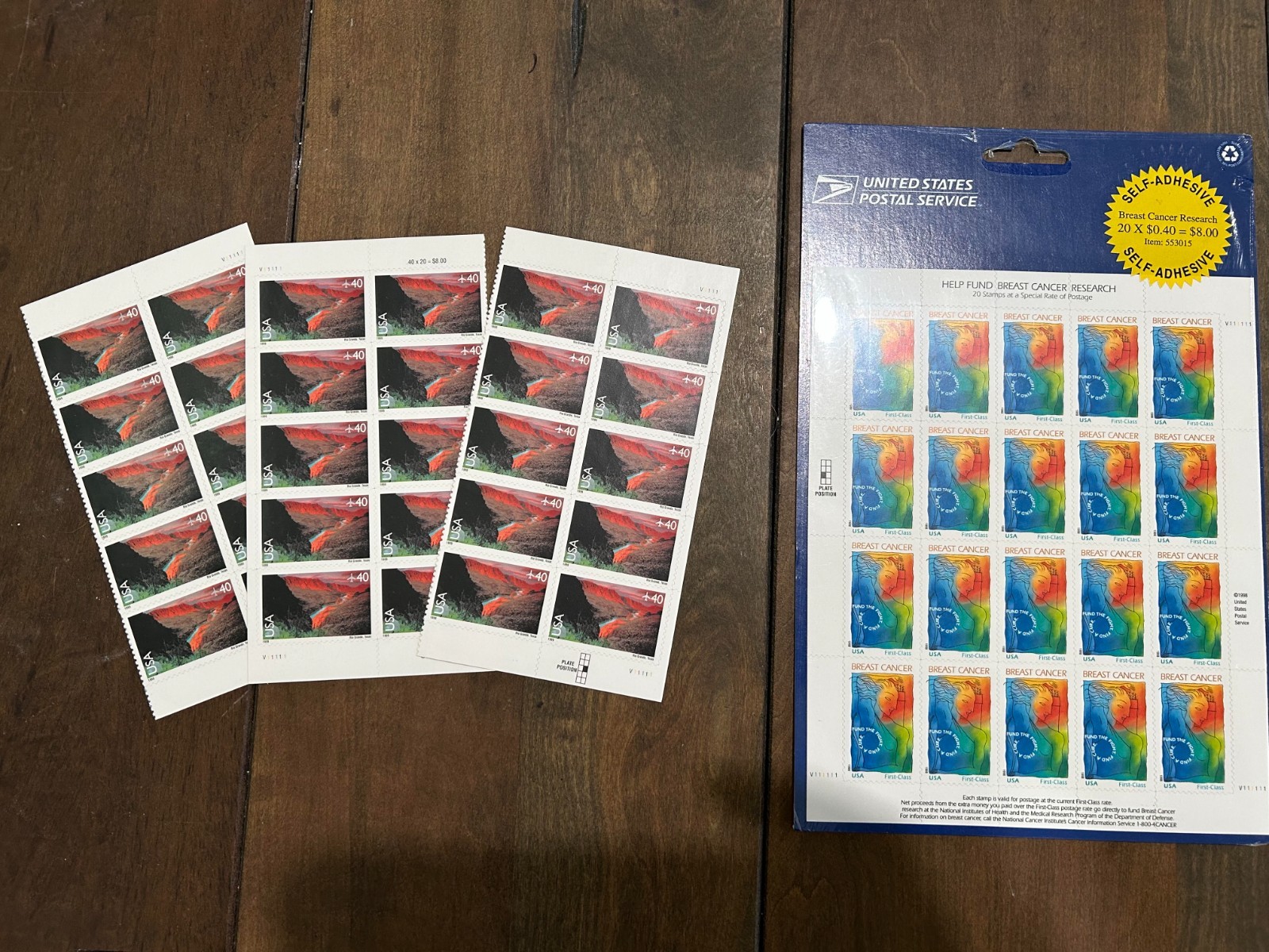 Discount Postage Lot $84.84 Face Value Mint Unused USPS Below Face 39¢ 40¢ Stamp