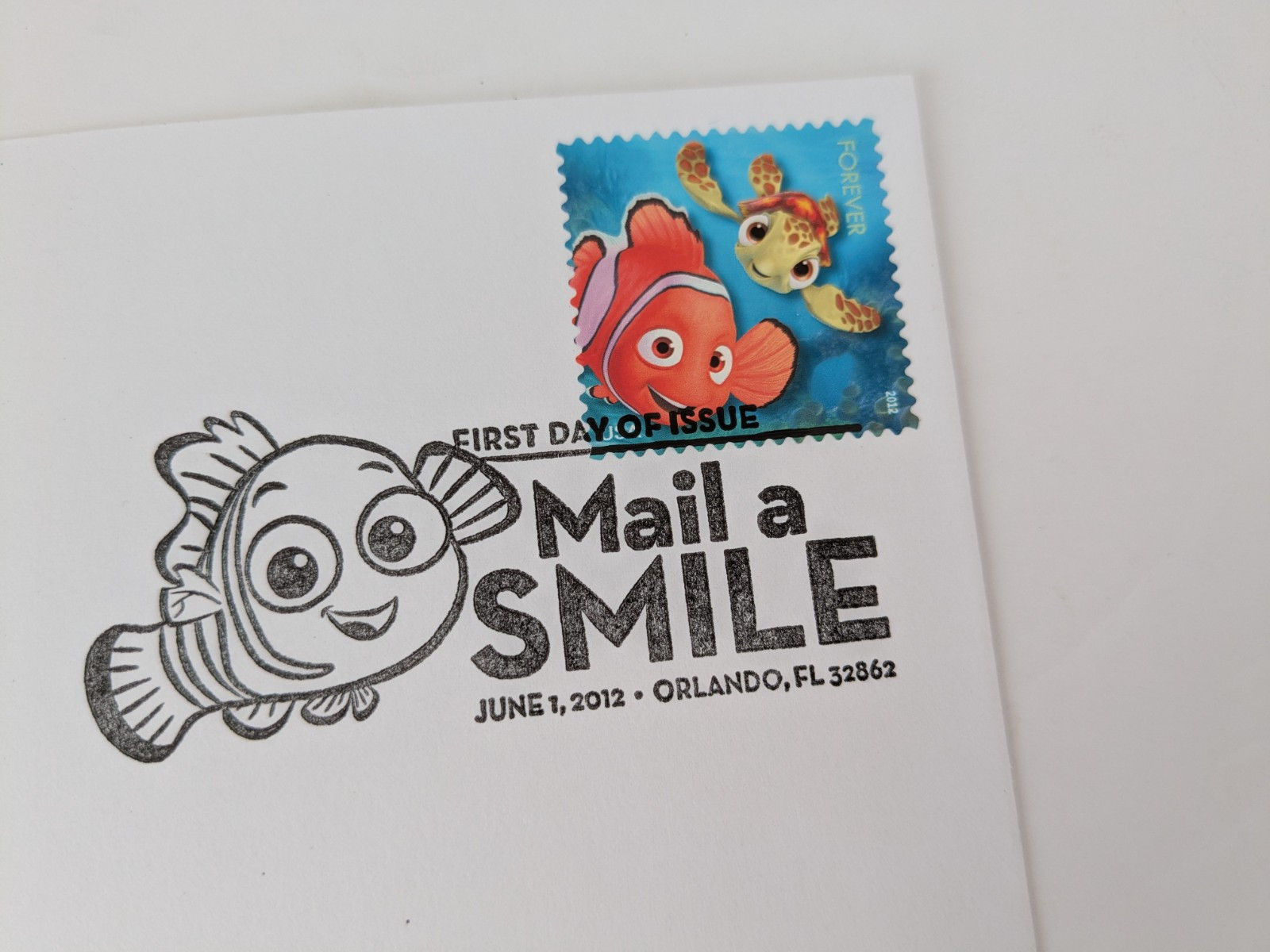 Pixar Films First Day Postage Stamp Lot of 5 Incredibles, Nemo, Ants, Toy Story