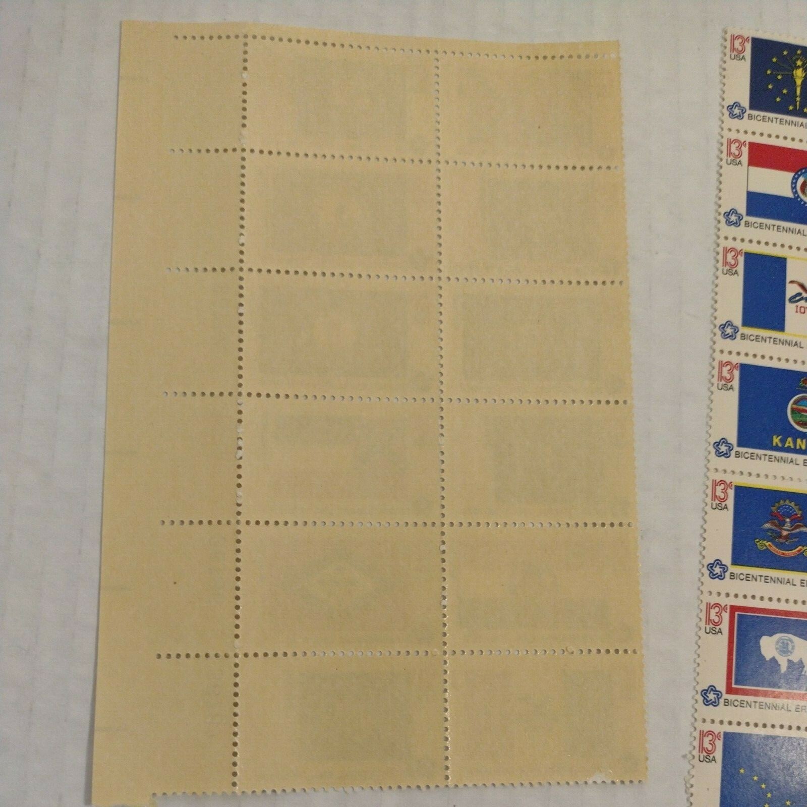 Scott #1663-16 State Flags 40 Total Vintage 13 Cents 1976 Face Value $5.20