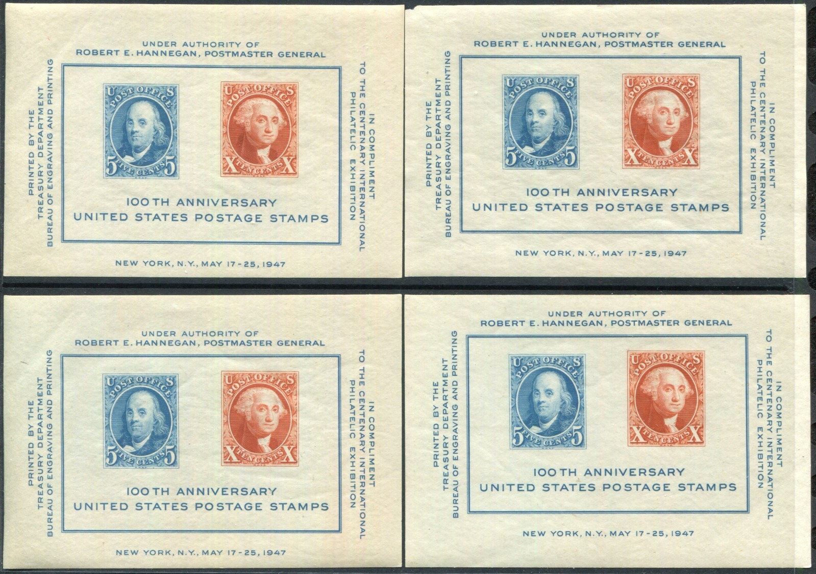 United States 15¢ CIPEX Souvenir Sheet Postage Stamp #948 Pack of 100