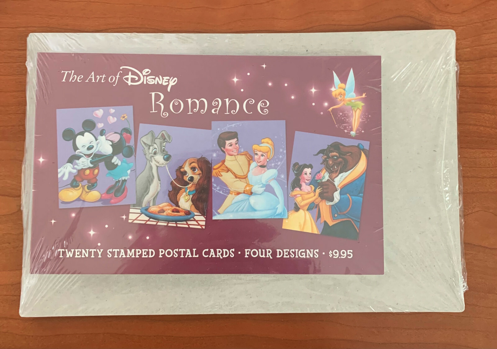 2006 US Stamped Postal Cards ART OF DISNEY ROMANCE 20 Cards 4 Designs SEALED