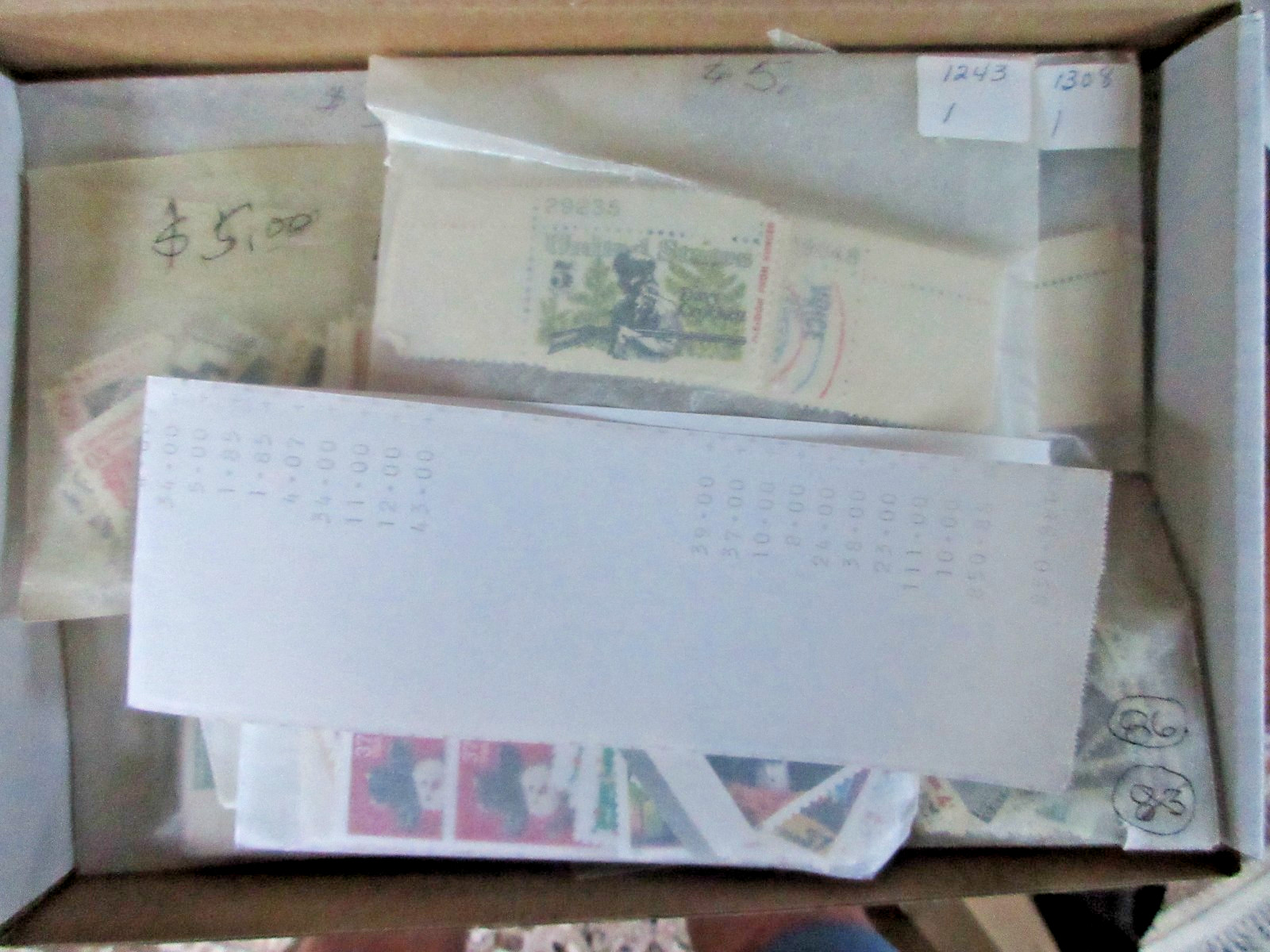 Mint NH US Discount Postage W/ Face Value of $850.00 Under 50%