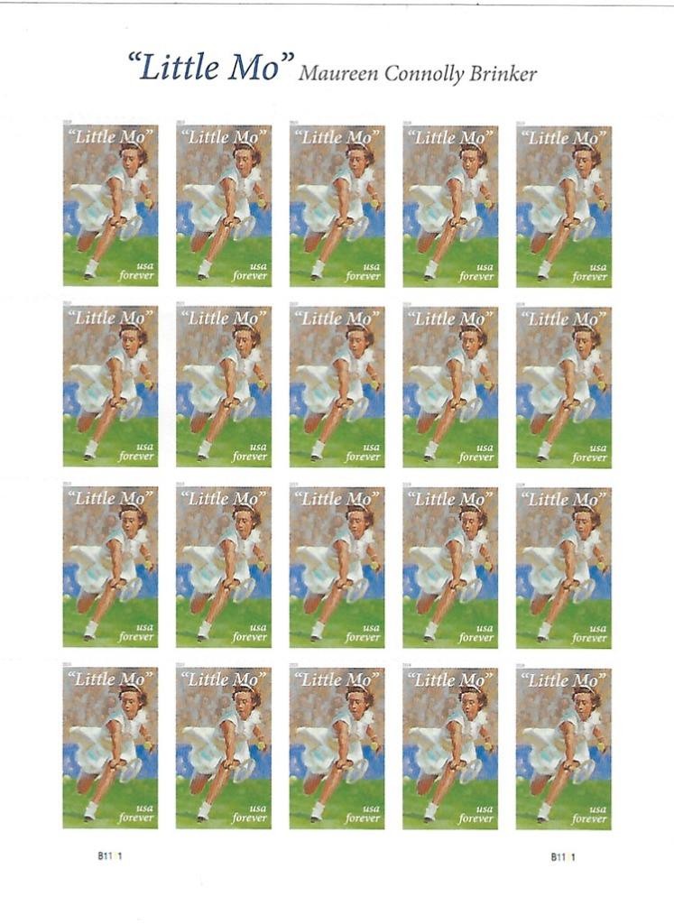 US SCOTT 5377 PANE OF 20 LITTLE MO STAMPS FOREVER MNH