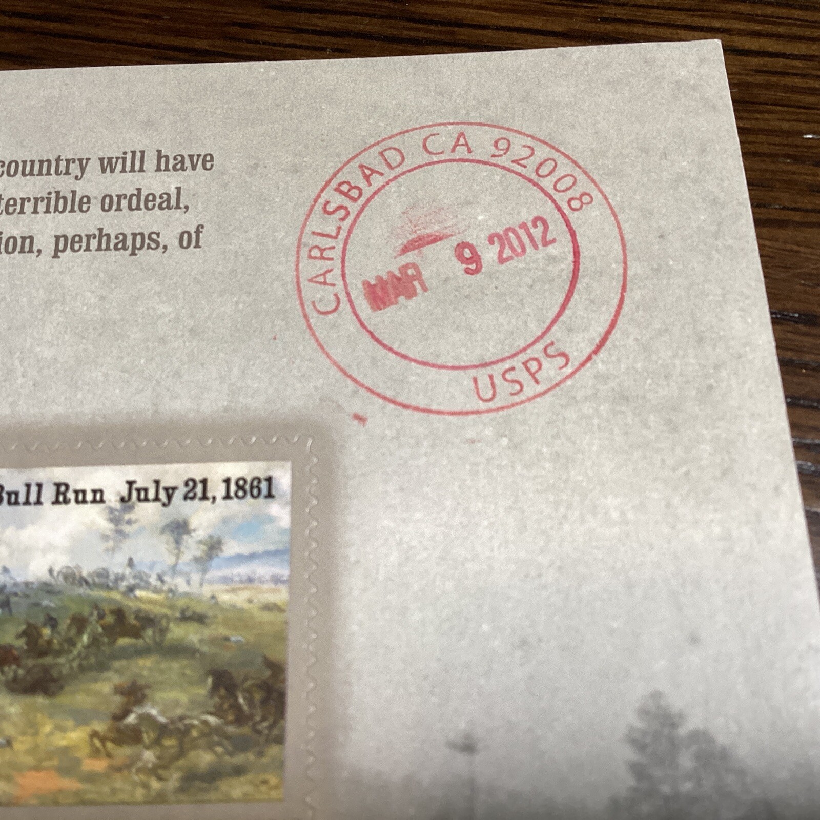 SCOTT#4522-23-THE CIVIL WAR – A NATION TOUCHED WITH FIRE-PANE OF (12)MNH(PM)2011