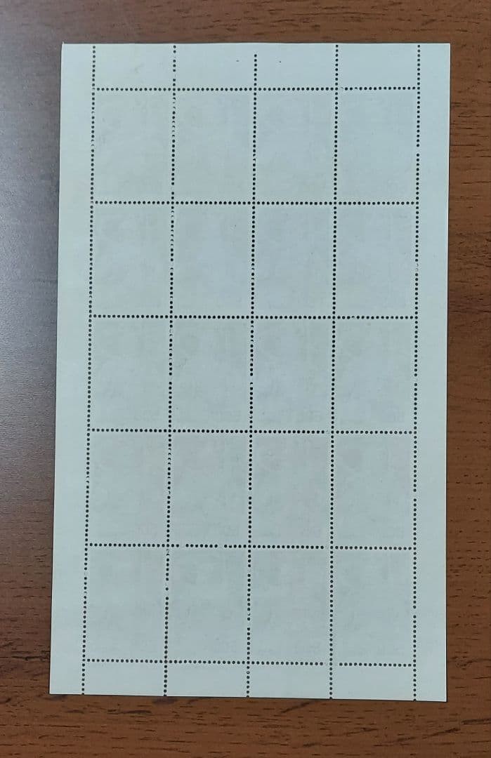 No.250 Used Postage Stamps, Full Moon Cancellation, 10-stamp Block and 20-stamp