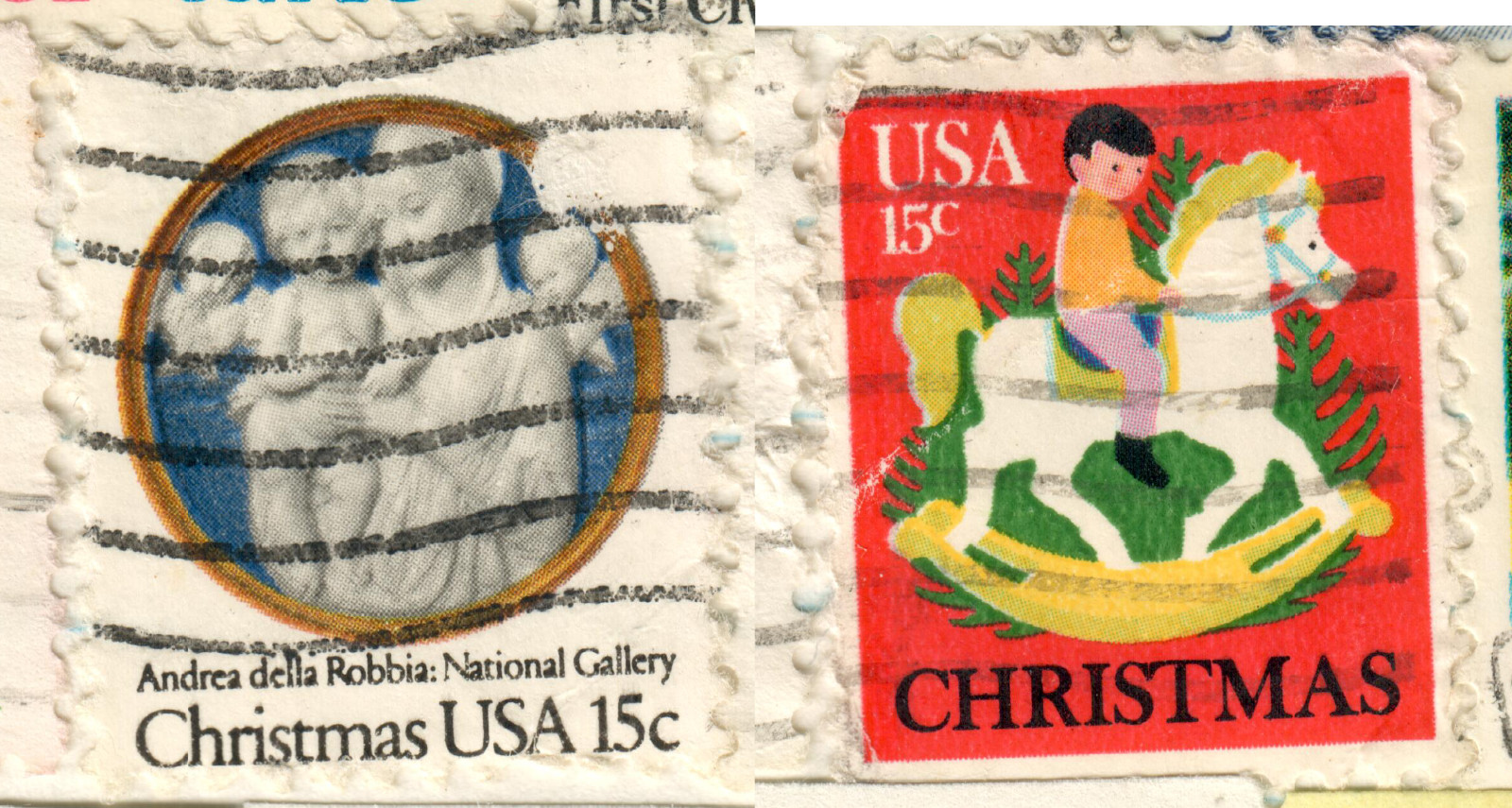 USA – 1978 Christmas stamps