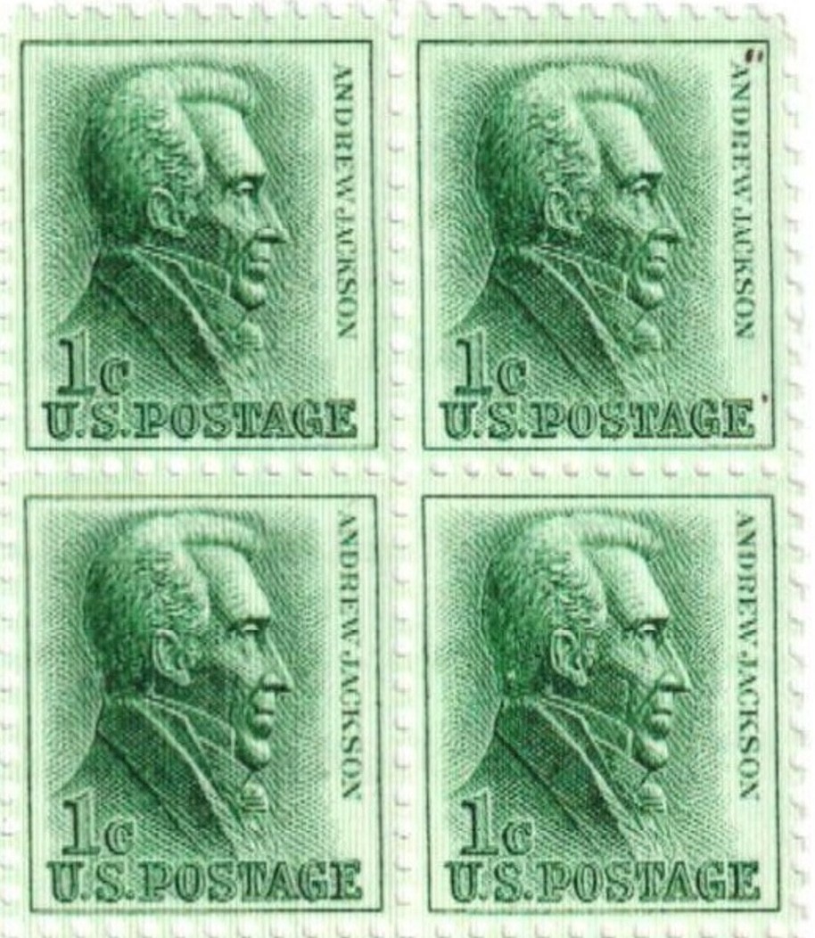 United States 1¢ President Andrew Jackson Postage Stamp #1209 Pack of 100