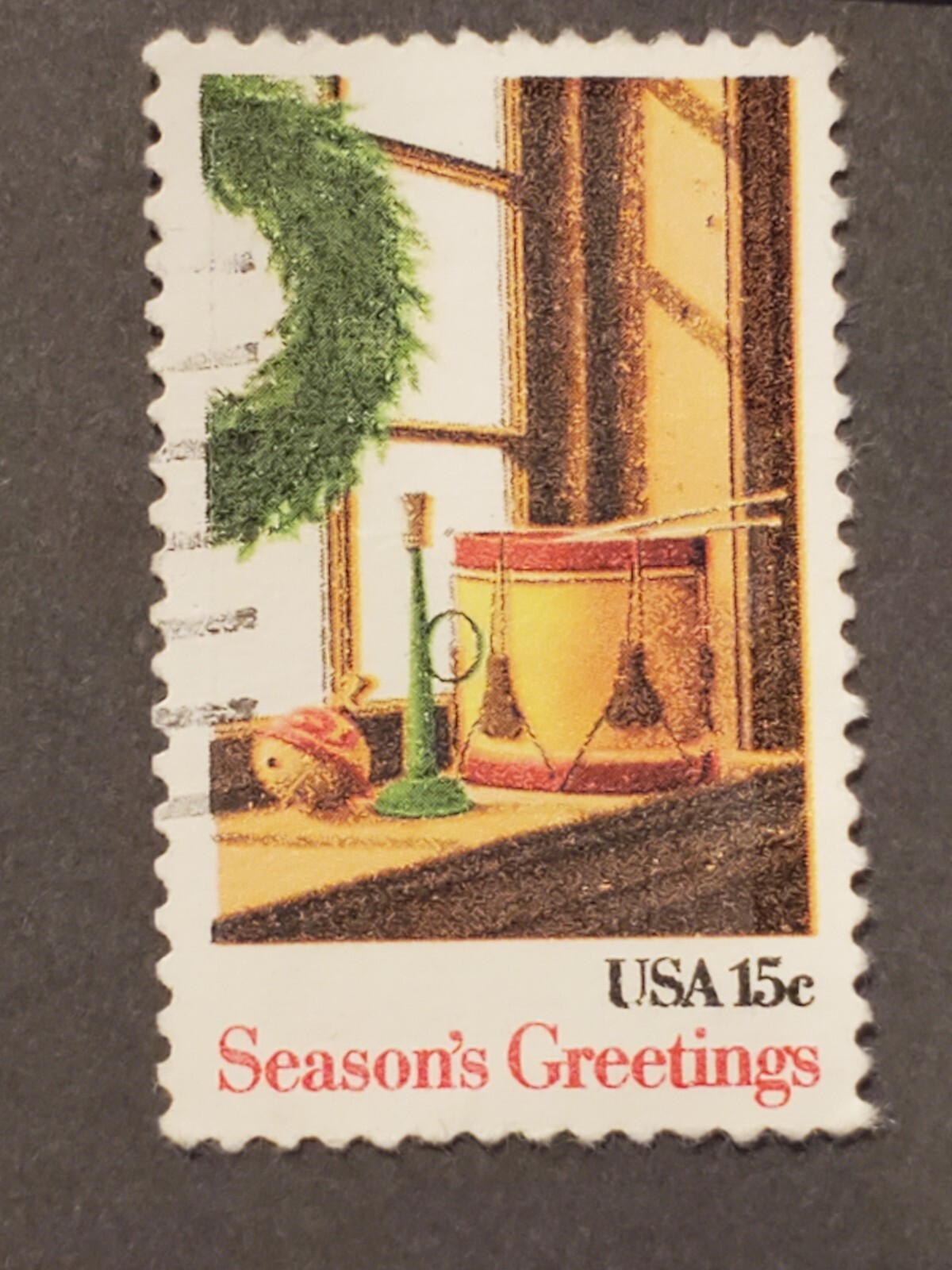 Seasons Greetings Christmas stamps