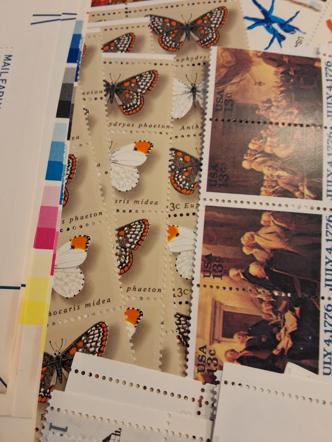 $240.00 ++ FV Unused U.S. 13 Cent Stamps MNH Take A Look + Free Ship
