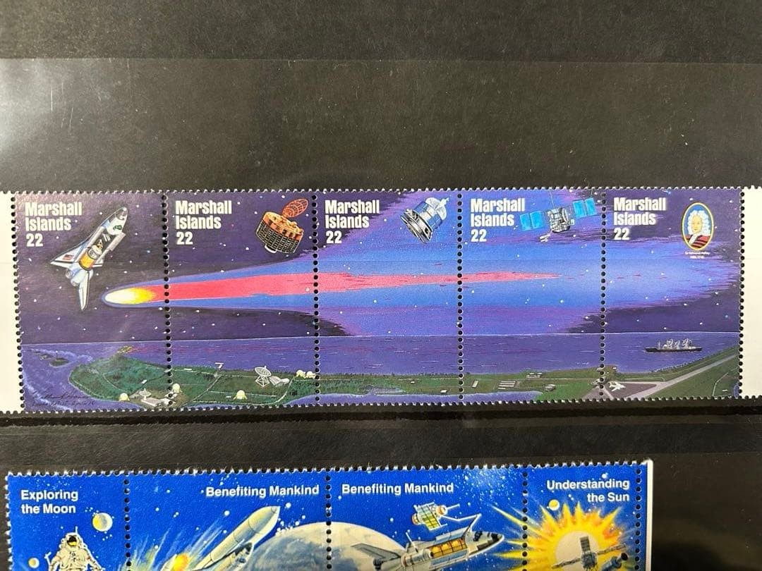 (Unused) Overseas Space Stamp Miniature Sheet (Vintage) ③