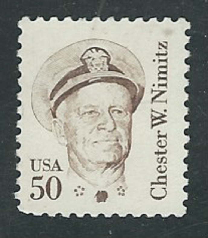 Scott #1869… 50 Cent… Chester W. Nimitz