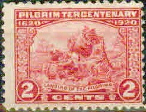 U.S.A.-1920–LANDING OF PILGRIMS -F-VF**