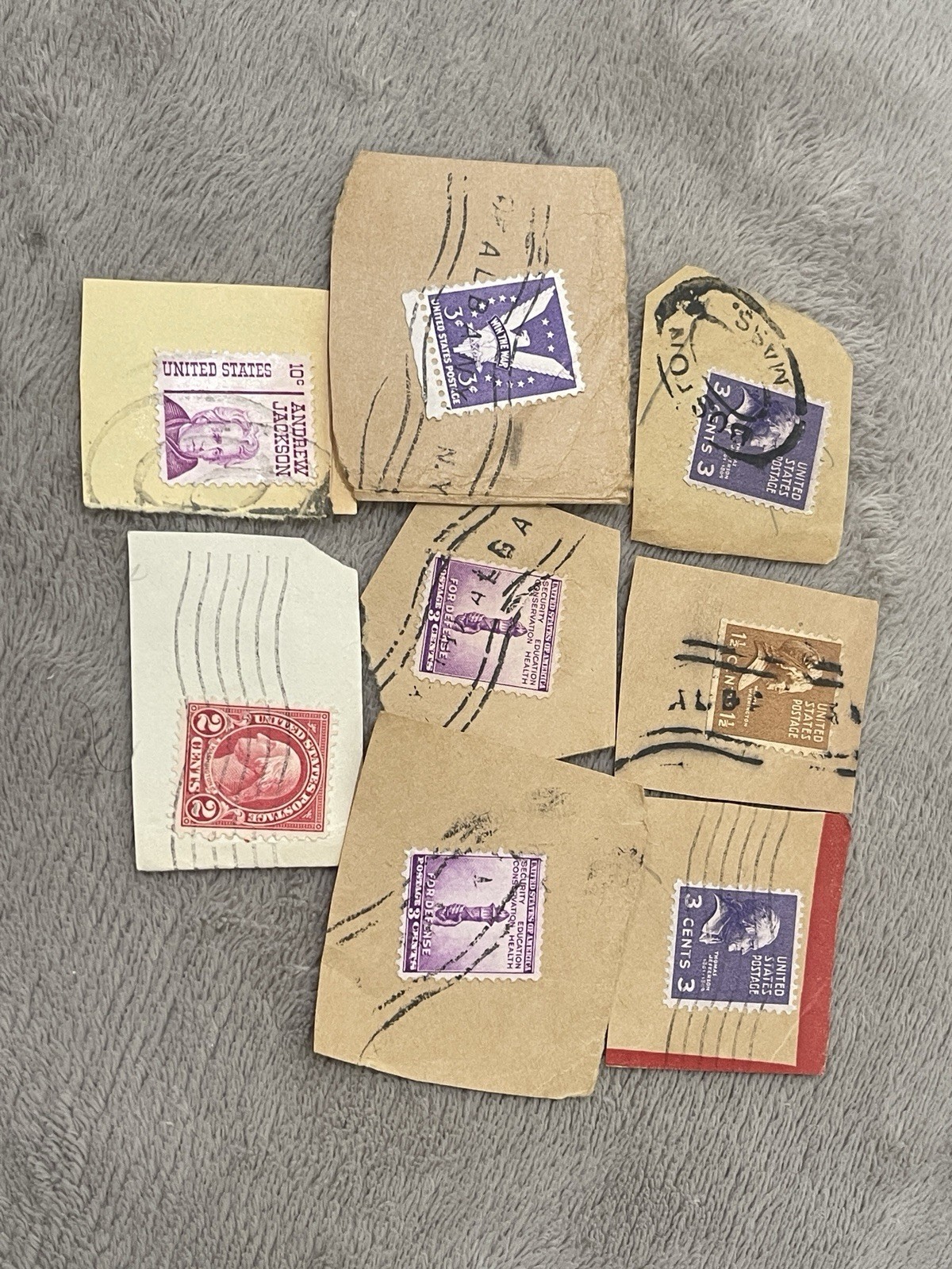 Vintage stamp 2c 1 1/2 C