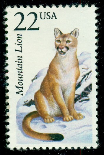 #2292, 22¢ MOUNTAIN LION, GROUP OF 175 MINT Stamps, Scott $175.00