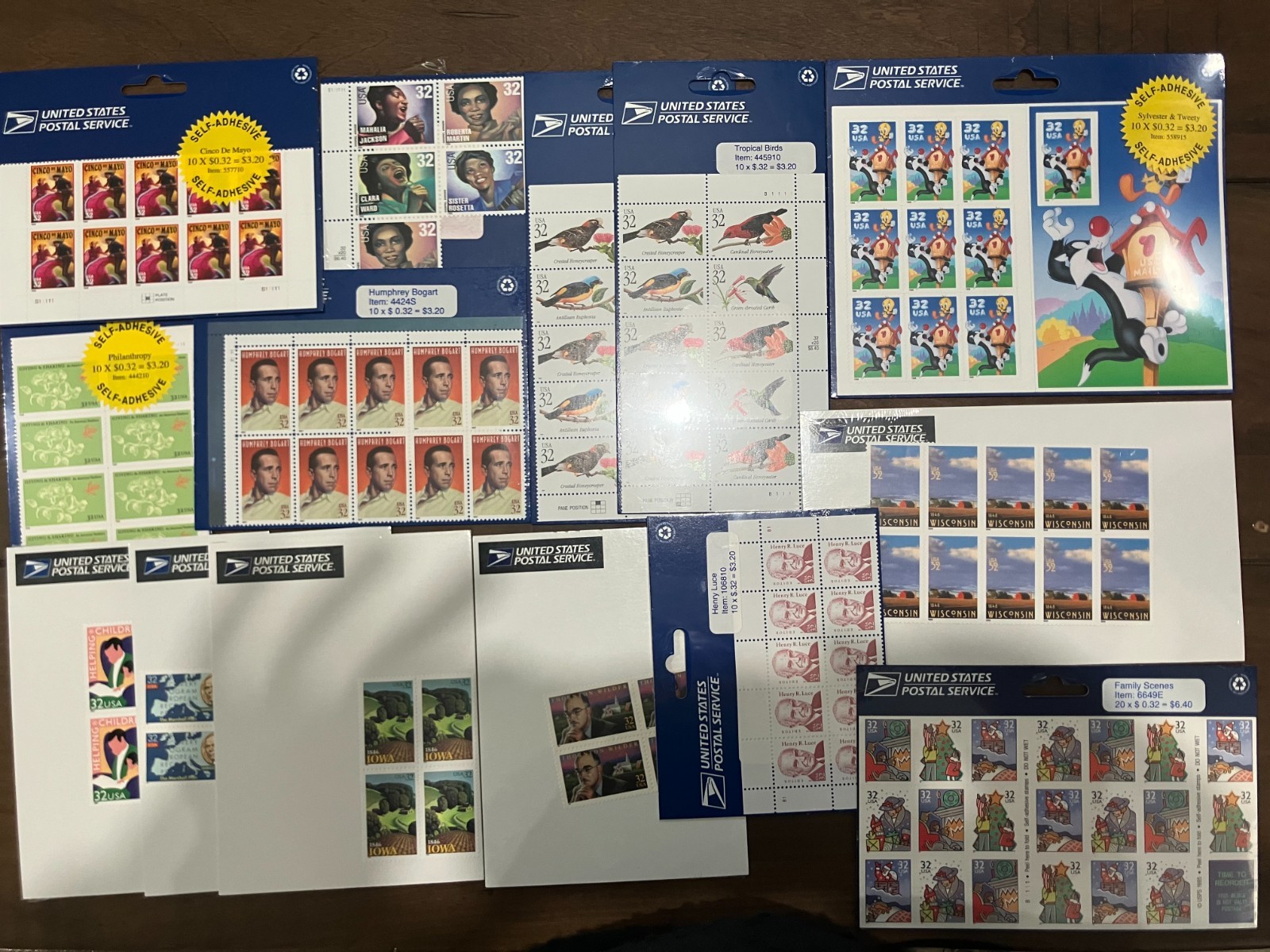 USPS Discount Postage Lot $160.96 Face Value 503 Mint 32¢ Stamps Free Shipping
