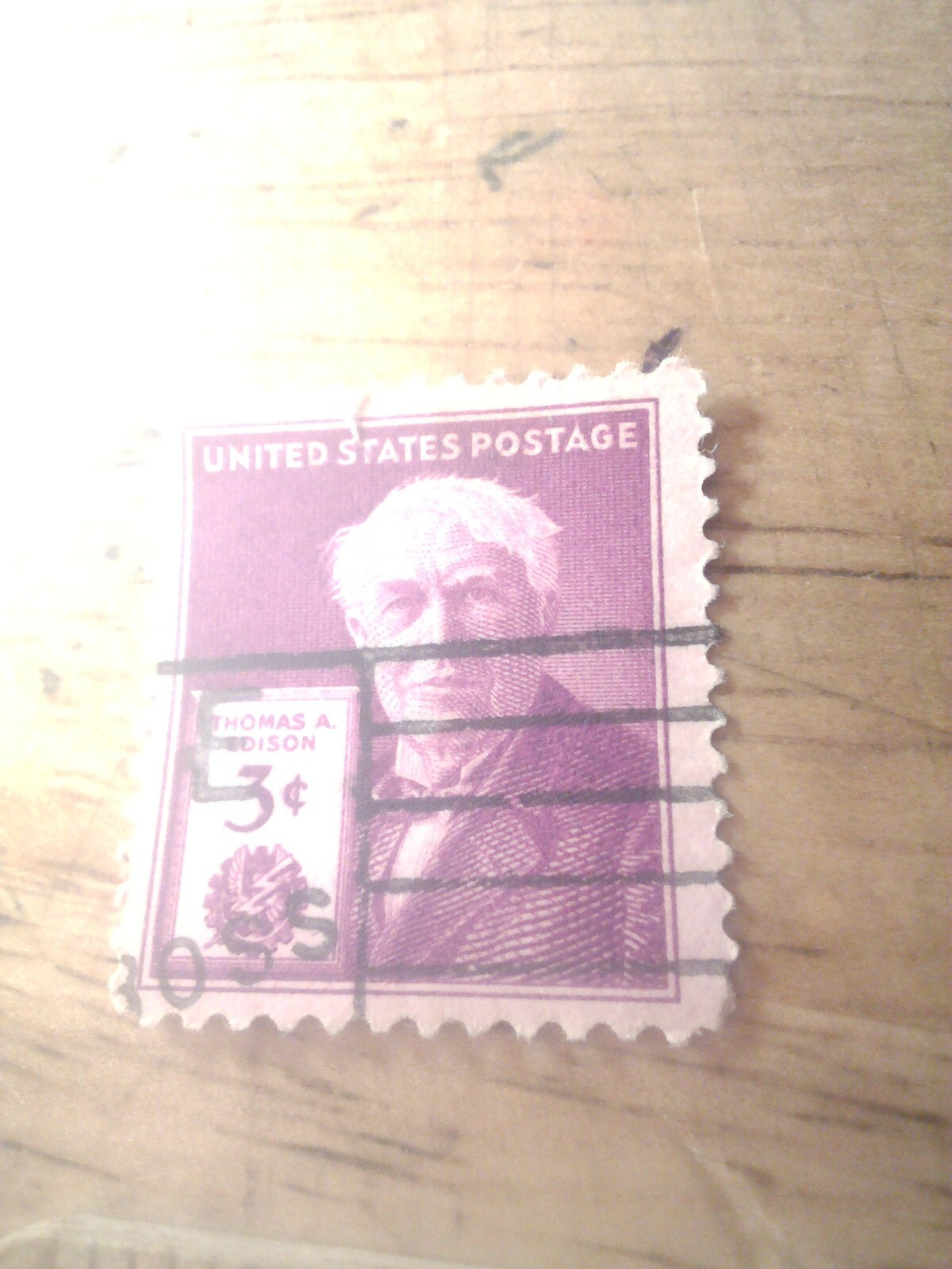 1947 3¢ Thomas Edison