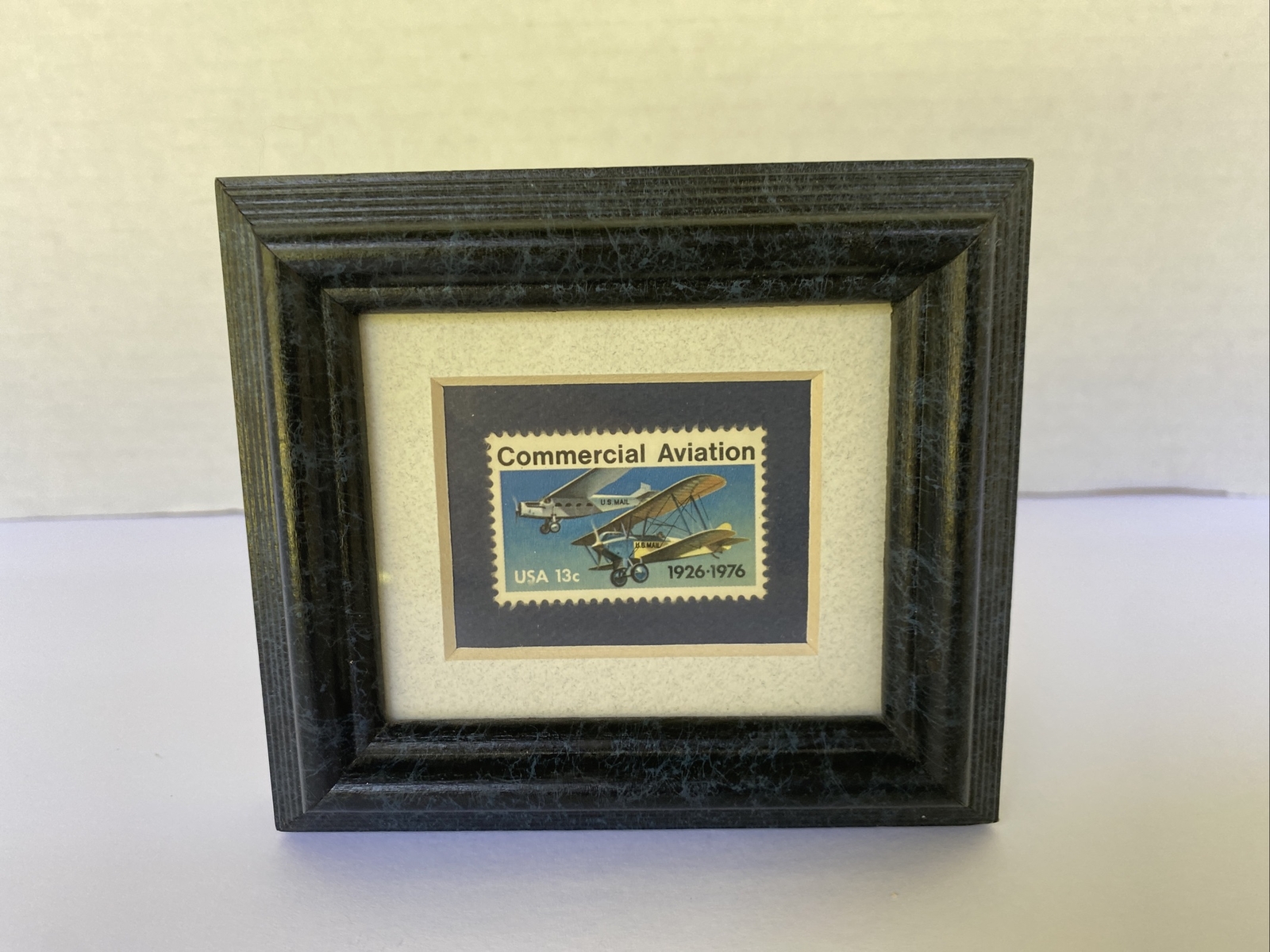 Stamp US Commercial Aviation USA 13 cent 1926-1976 frames Stamp