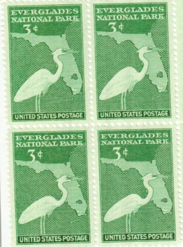 United States 3¢ Everglades National Park Postage Stamp #952 Pack of 100