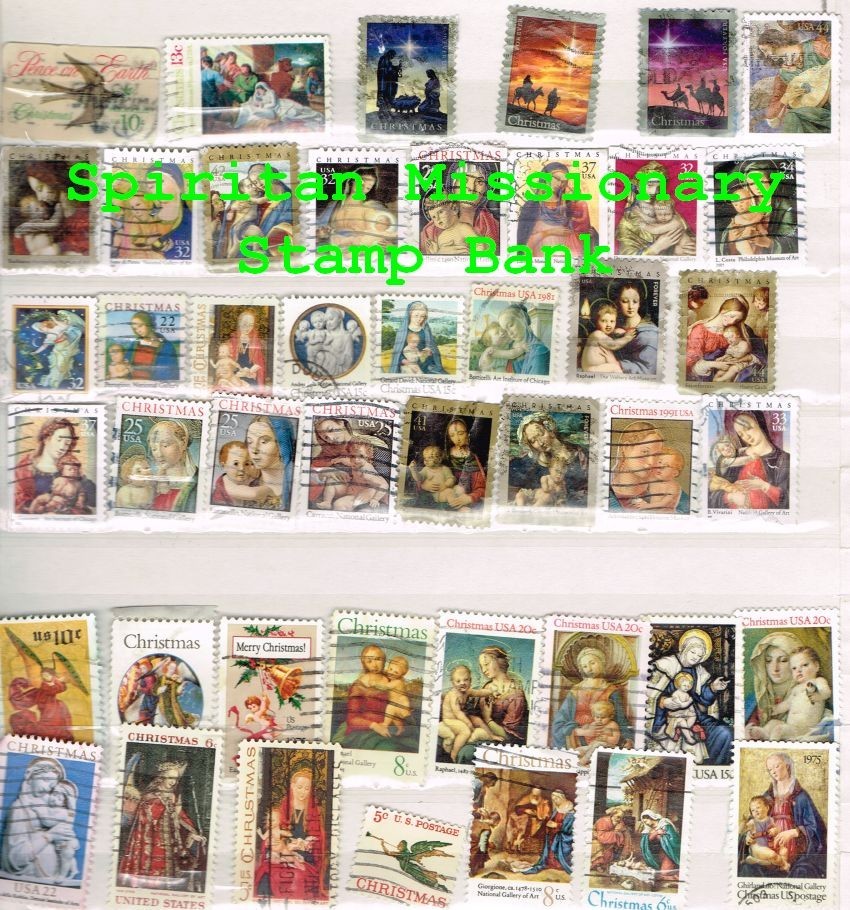 Christmas Religious Stamps: 45 Mint US Postage (11-823)