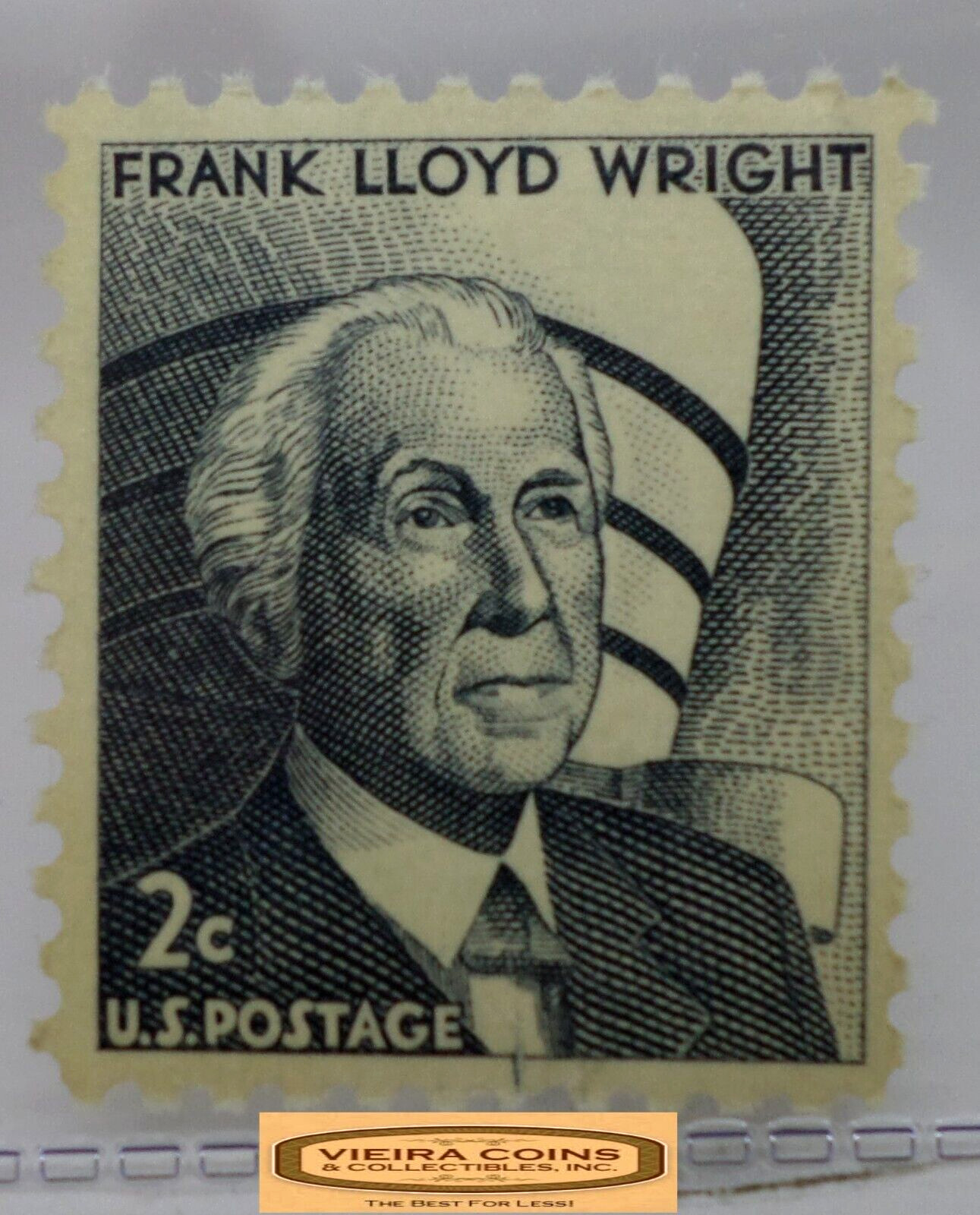 USA Postage Frank Lloyd Wright 2 Cents Stamp – #S42007NQ