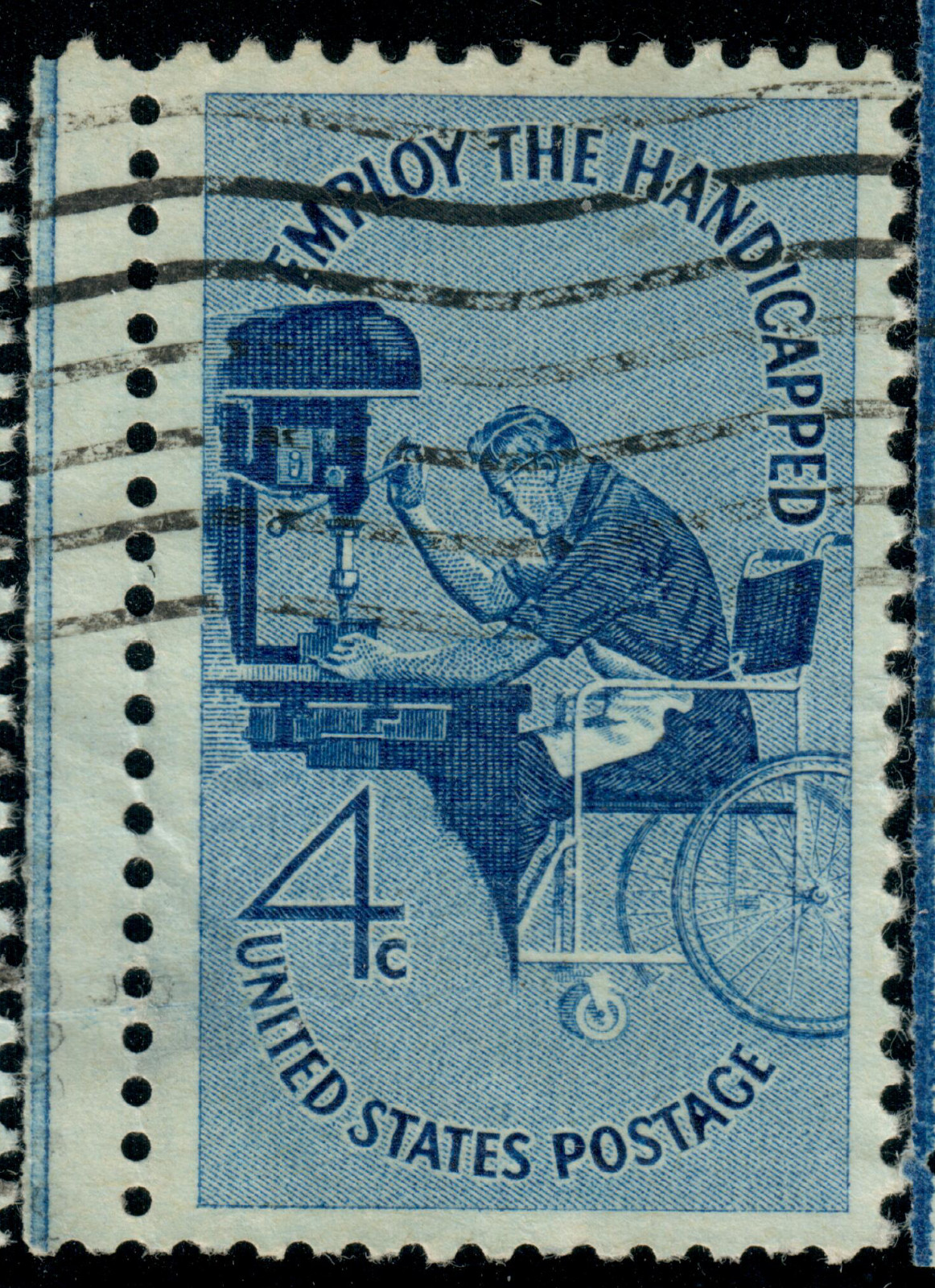 USA – 1960 – Employ the Handicapped – 4¢ – #3116