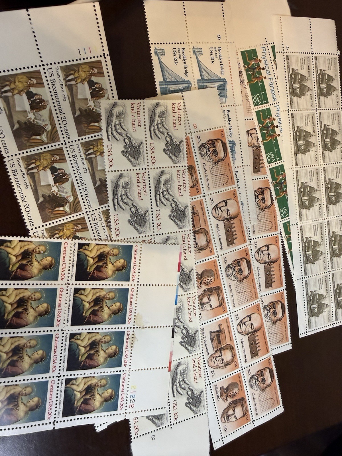 $203 Face Value UNUSED US POSTAGE STAMPS – Mint Never Hinged – Great Deal!