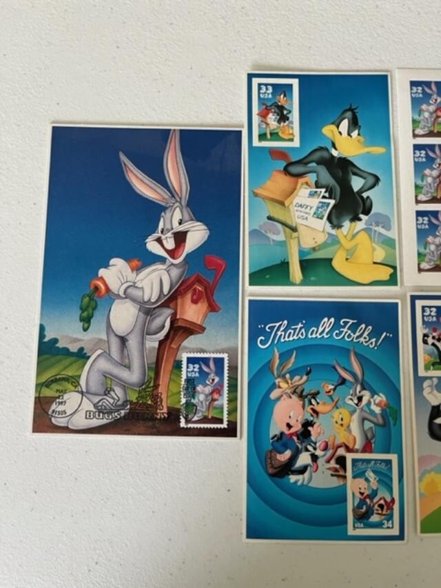 LOONEY TUNES Bugs Bunny US Postage Stamps MINT SHIPS FREE