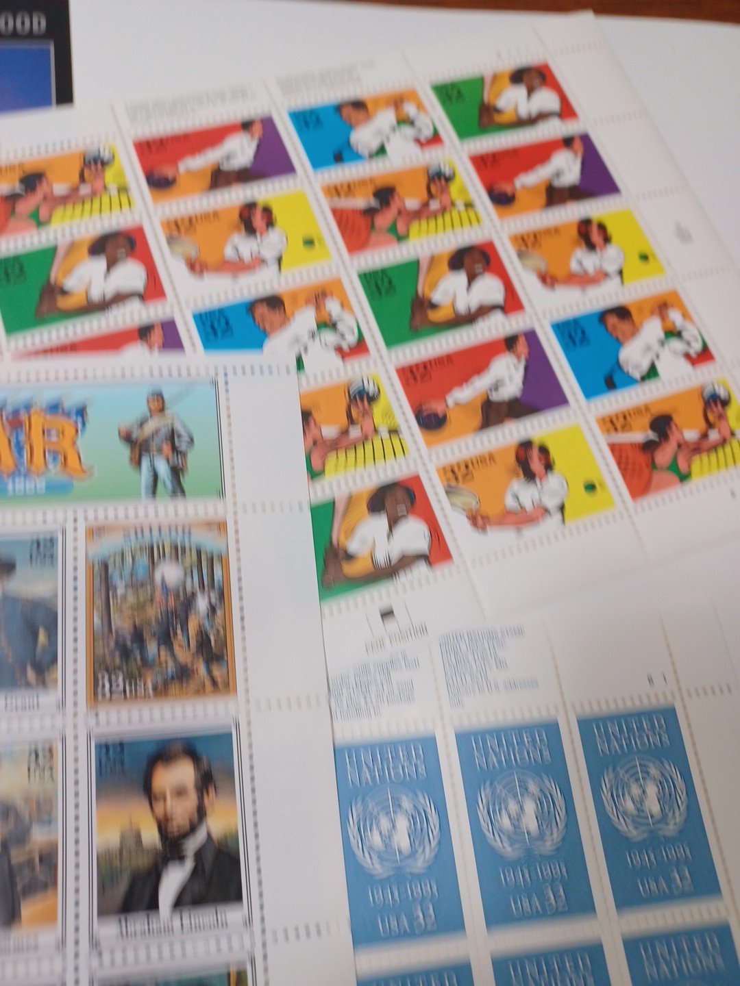 (96) 32 Cent Assorted Postage Stamps JBL1
