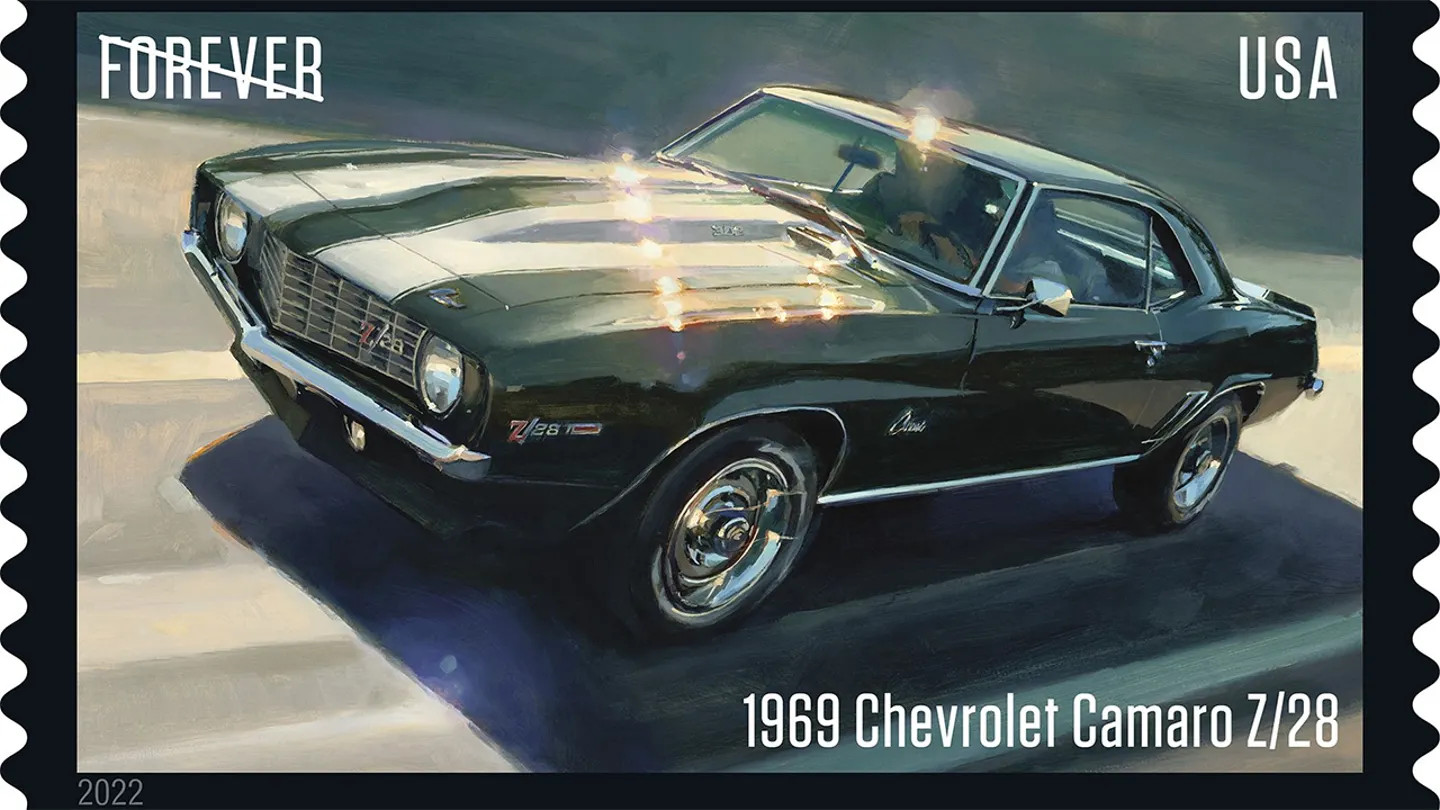 USPS Pony Cars Ford Mustang Forever Stamps – Sheet of 20 First Class Forever Sta
