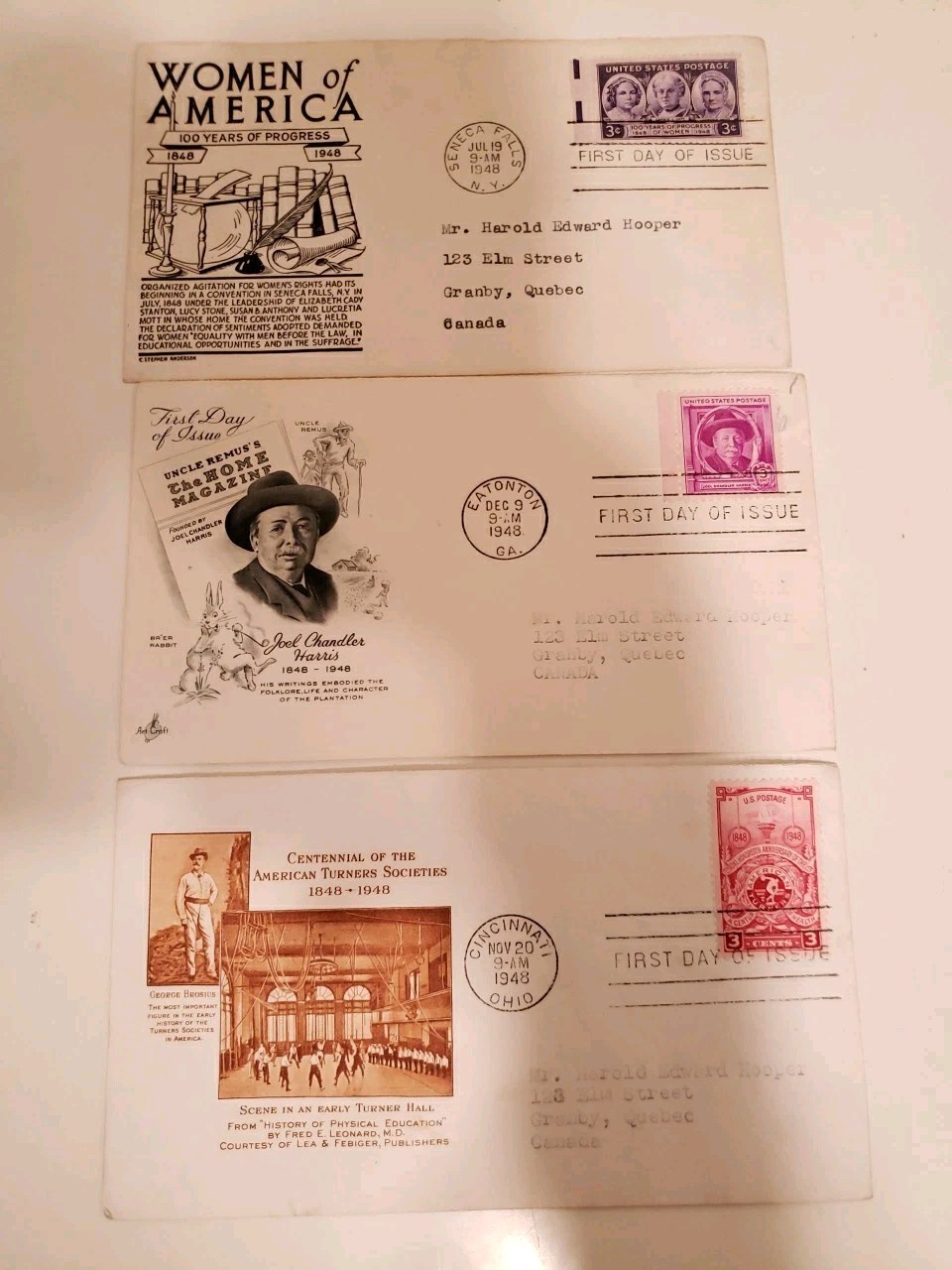 Lot of 38 — First Day Cover Issue Stamp FDC — 1948’s Mix Lot