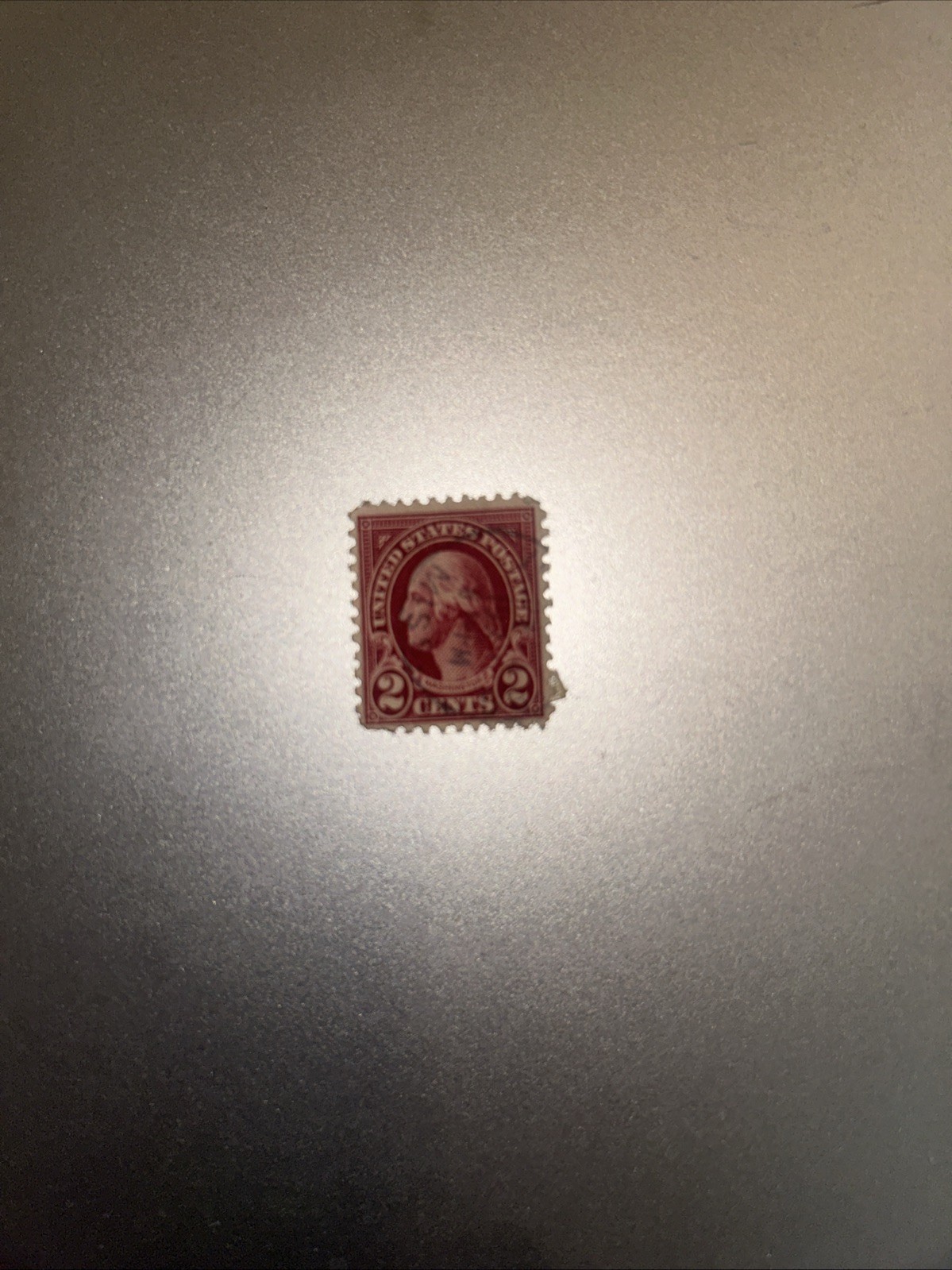Rare George Washington 2 Cent Red US Postage Stamp Collectible